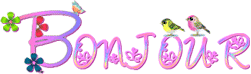 Gif animé bonjour